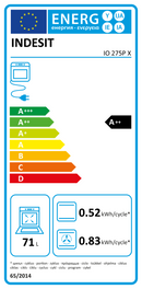 FORNO INDESIT - IO 275P X