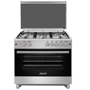 JUNEX FOGAO 90X60CM 5GAS (1WOK) BUT FORNO MAXI 109LT INOX