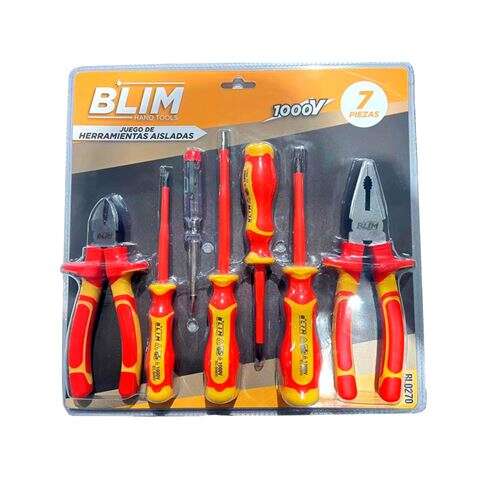 BLIM JUEGO 7 PCS HERRAMIENTAS AISLADAS - 1000V