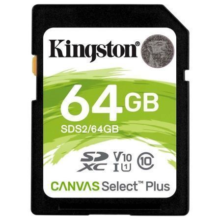 SD CARD XC 64GB CANVAS SELECT PLUS 100R C10 UHS-I U1 V10