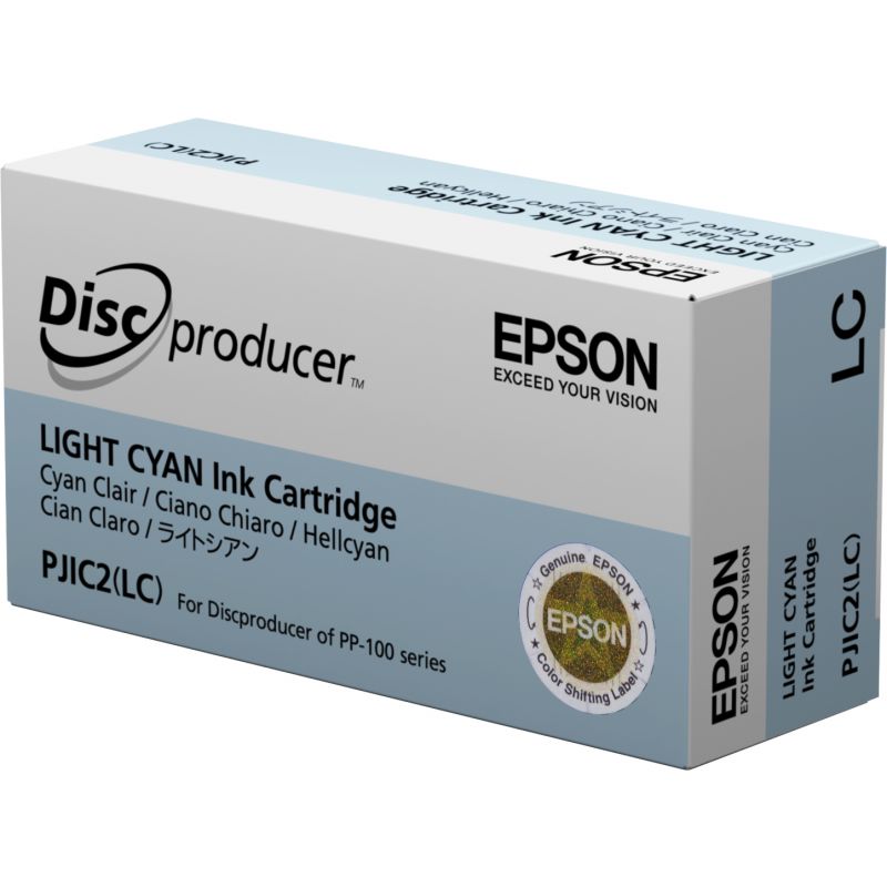 Epson Tinteiro Discproducer, Cyan Claro (MOQ=10)