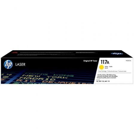 HP Toner Laser Original 117A Amarelo