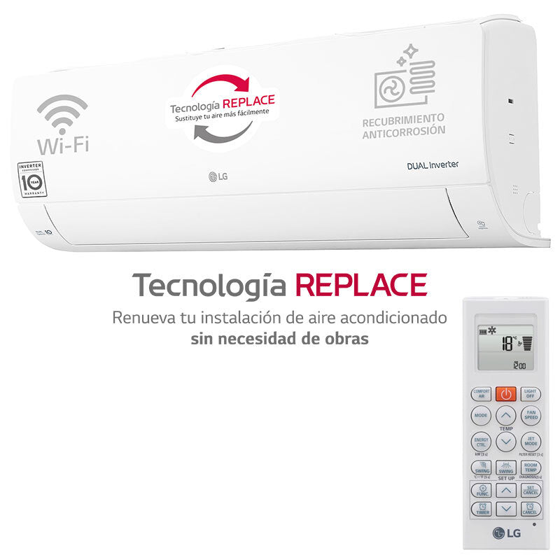 AR CONDICIONADO LG S-18-ET.NSK + S-18-ET.U24