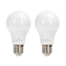 LED E27 9W A60 2PCS ( LÂMPADA GERAL )