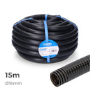 TUBO ANELADO PARA EXTERIOR MEDIDA 16MM CE M-25 15M EDM