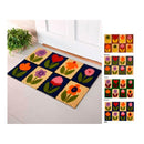 TAPETE 60X40CM MODELO FLORES EDM