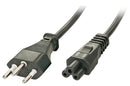 Lindy 30412 cabo de energia Preto 2 m Acoplador C5