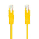 Nanocable 10.20.0400-Y cabo de rede Amarelo 0,5 m Cat6e U/UTP (UT