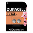 MICRO PILHA BOTÃO ALCALINA DURACELL LR44 1,5V (BLÍSTER 2 UNID.) Ø