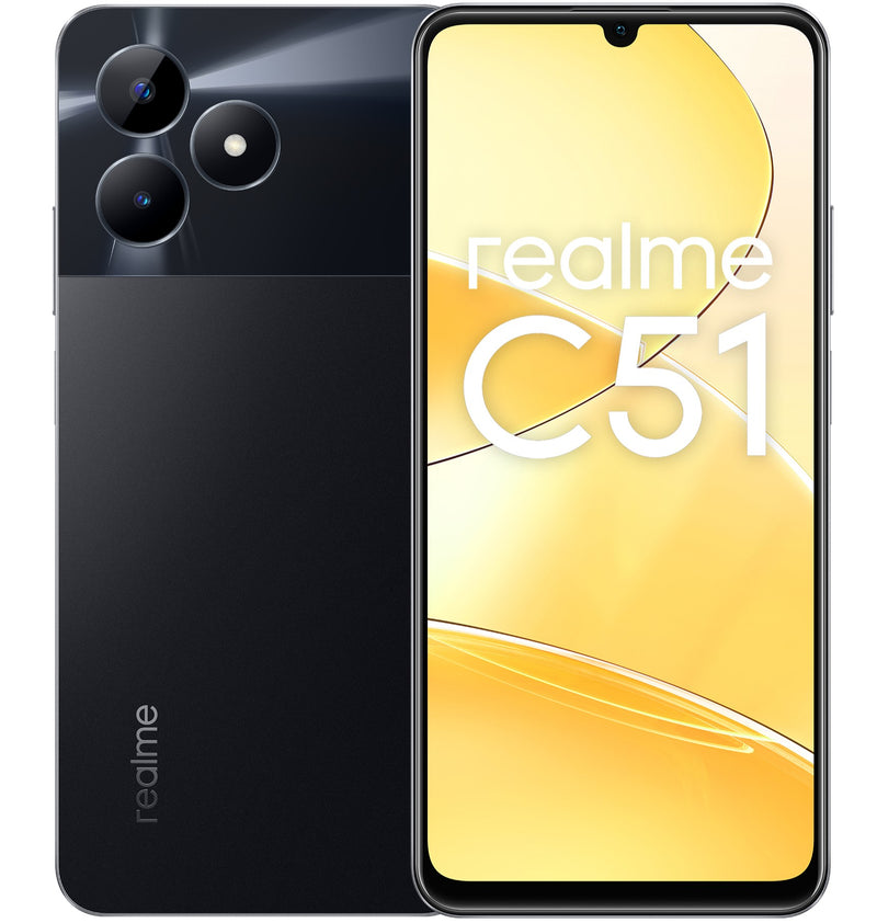 SMARTPHONE REALME C51 6/256GB 6,7" CARBON PRETO