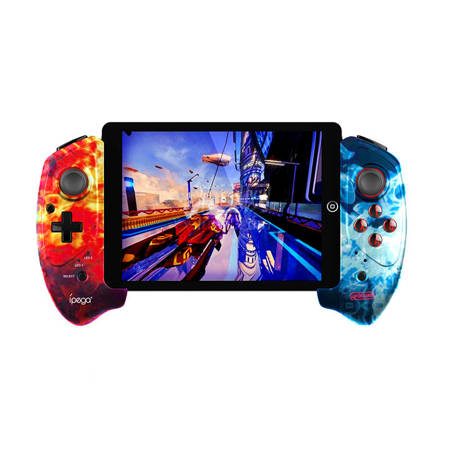 GAMEPAD SEM FIOS IPEGA PG-9083B COM SUPORTE PARA SMARTPHONE AZULV