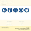 CONJUNTO DE DISCOS DE CORTE DE DIAMANTE Ø110MM 2UNID DE 2 PEÇAS W