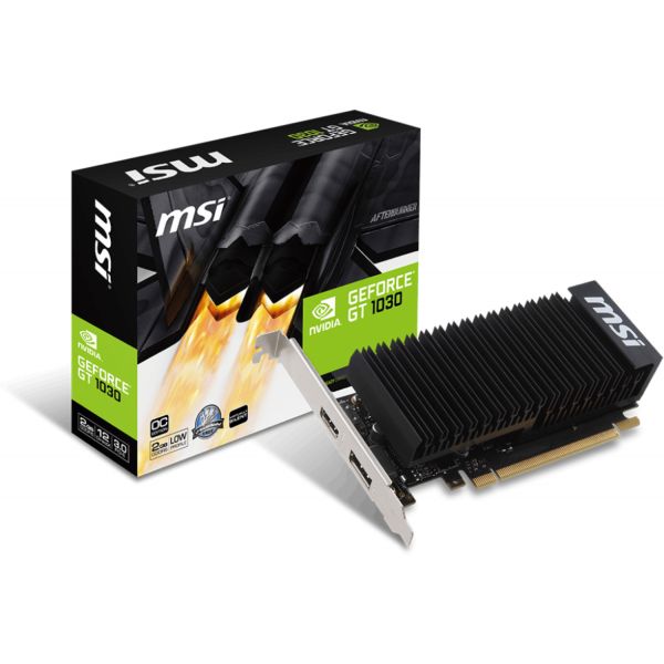 MSI V809-2825R placa de vídeo NVIDIA GeForce GT 1030 2 GB GDDR4