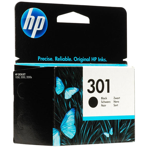 HP Tinteiro Original 301 Preto