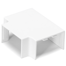 CABO PVC EM FORMA QUADRADA BRANCA 40*25MM 4PCS