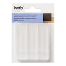 CUNHA DE PLASTICO TRANSPARENTE (BLISTER 3 UNID.) INOFIX