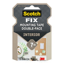 FITA DE MONTAGEM DUPLA FACE PARA USO INTERNO, 19 MM X 1,5 M, MÁX.
