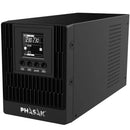 UPS PHASAK 1000 VA ONLINE LCD 1000VA-900W 3 SALIDAS FORMATO TORRE