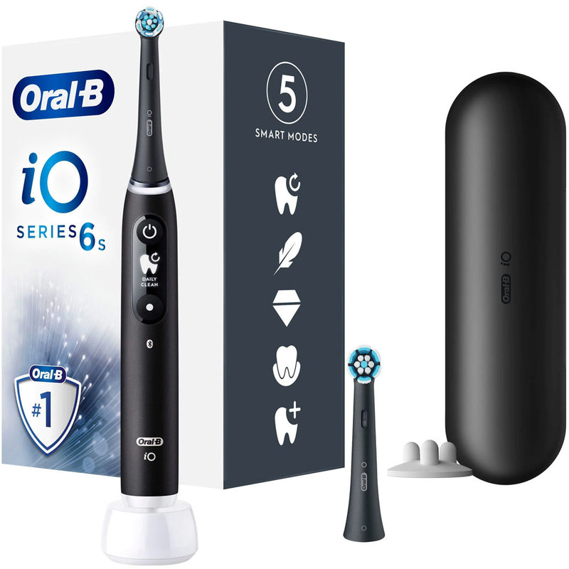 ESCOVA DE DENTES ELÉTRICA ORAL-B IO6S PRETA