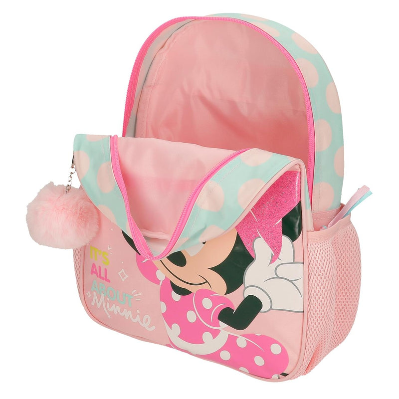 MOCHILA ESCOLAR DISNEY MINNIE PLAY ALL DAY 33CM