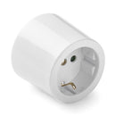 BASE DE SUPERFÍCIE REDONDA TT 16 A 250 V BRANCA