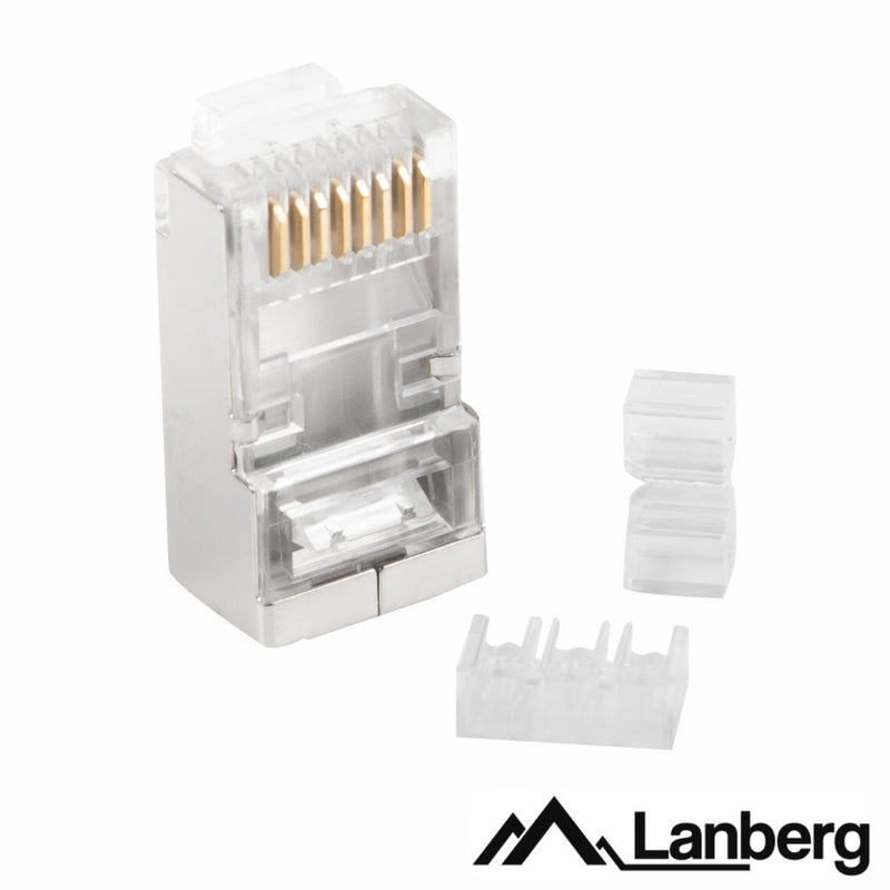 FICHA RJ45 MODULAR 8P8C CAT6 20PCS LANBERG