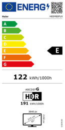 TV HAIER H85M80FUX( 85" - 216 CM - MINI LED UHD 4K  - GOOGLE TV