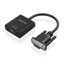 CABLE CONVERSOR AISENS A115-0873 VGA MACHO HDMI HEMBRA - JACK 3.5