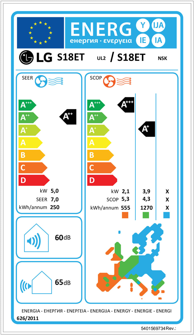 A.C LG SP.STAN.INV.WIFI-S18ET.SSK