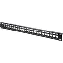 DIGITUS PATCH PANEL MODULAR 19 24P 1U KEYSTONE VAZIO PRETO