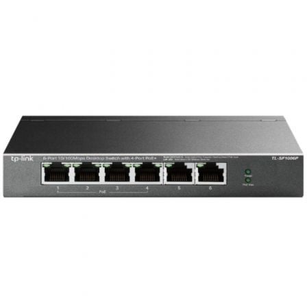 TP-Link TL-SF1006P switch de rede Não-gerido Fast Ethernet (10/10
