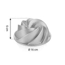 FORMA BUNDT EM FORMA DE MOINHO, DELÍCIA, Ø16 X 6 CM