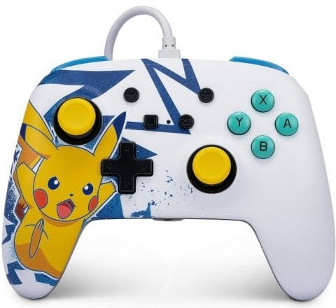 MANDO NINTENDO SWITCH CON CABLE PIKACHU