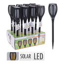 TOCHA SOLAR EFEITO CHAMA Ø10X58CM