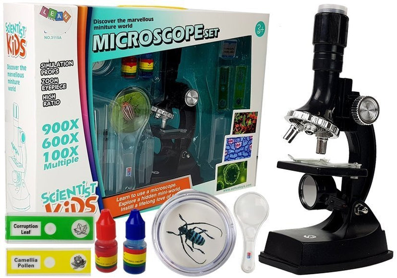 MICROSCÓPIO EDUCACIONAL SCIENTIST KID PRETO