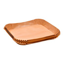 BANDEJA DE PAPEL QUADRADA PARA FRITADEIRA DE AR FOODIES MP, 26 X