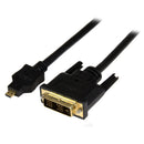 StarTech.com HDDDVIMM2M adaptador de cabo de vídeo 2 m Micro-HDMI