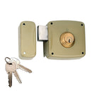 FECHADURA DE SOBREPOSIÇÃO COM CILINDRO 5124A ENTRADA 100MM, À ESQ