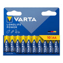 PILHA ALKALINA LONGLIFE POWER AA - LR06 (CARTÃO BLISTER 10 UNID.)