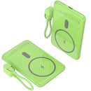 POWERBANK 5000MAH LEOTEC LEPOWW20W5G 20W WIRELESS VERDE INCLUYE C