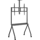 SOPORTE DE SUELO CON RUEDAS AISENS FT86FE-369 PARA TV DE 55-100"
