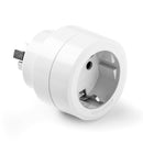 ADAPTADOR AUSTRALIANO/CHINÊS PARA EUROPEU, 10 A 250 V, BRANCO