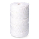 CORDÃO TRANÇADO EM POLIÉSTER BRANCO 5 MM X 200 M