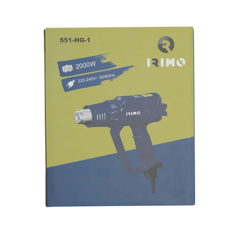 PISTOLA DE CALOR 2000W 551-HG-1