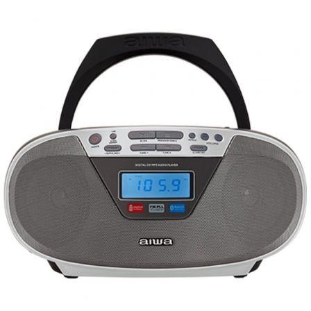 RADIO CD AIWA BOOMBOX BBTU-400SL 6W PLATA