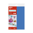 APLI PACK DE 10 GOMA EVA MULTICOLOR A4 - GROSOR 2 MM - IMPERMEABL