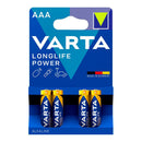 PILHA VARTA ALCALINA LONGLIFE AAA - LR03 2 TIRAS (10 BLÍSTERS 4 U