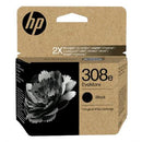 TINT HP Nº308 EVOMORE.PRETO-7FP22UE( TINTEIRO Nº308 - PRETO  )