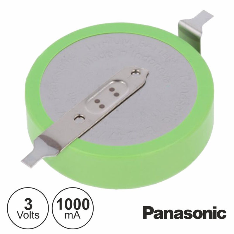 PILHA LÍTIO BOTÃO BR2477A 3V 1000MA PANASONIC