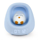 DESPERTADOR BIGBEN NESTKIDSPENGUIN ( AZUL  - LUZ NOTURNA COM 3 TE